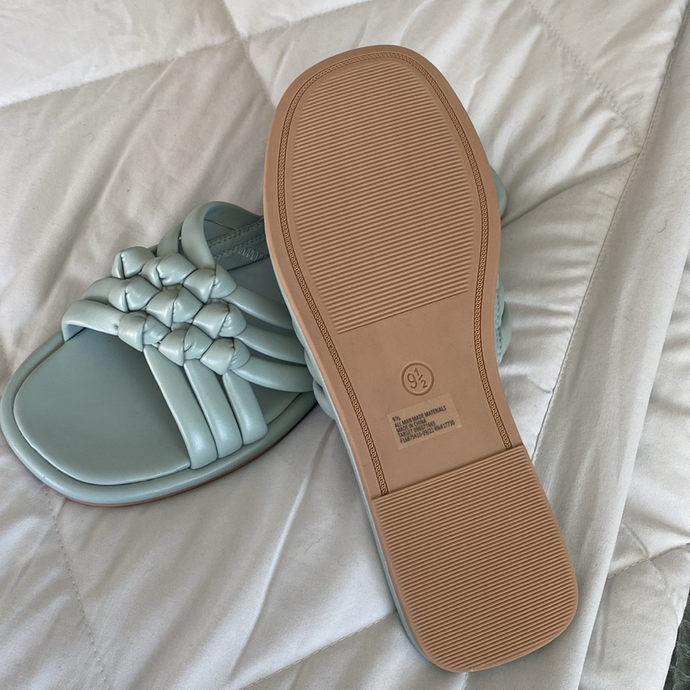 🆕 A New Day dress sandal, padded sole. WOT 9.5 - Picture 3 of 9